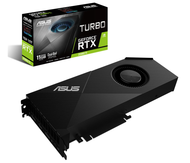 ASUS GeForce RTX 2080 Ti TURBO 11GB GDDR6 - 445401 - zdjęcie